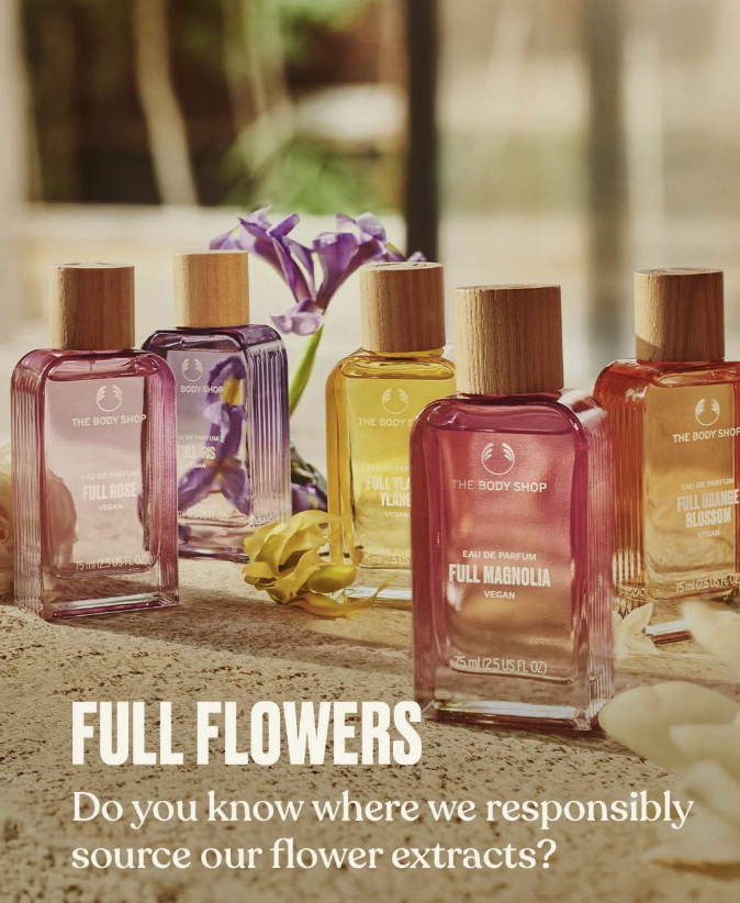 Body Shop perfumes
