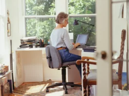 home office workspace